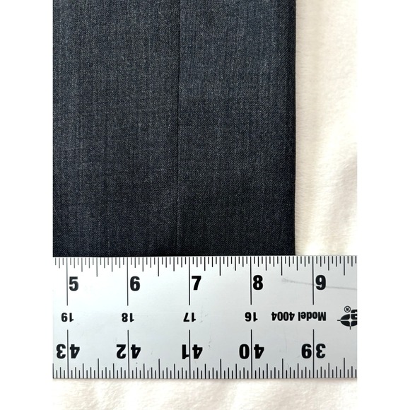 charcoal Banana‎ Republic 2pc Pant Suit all season wool tailored slim fit 44 L - Picture 15 of 16